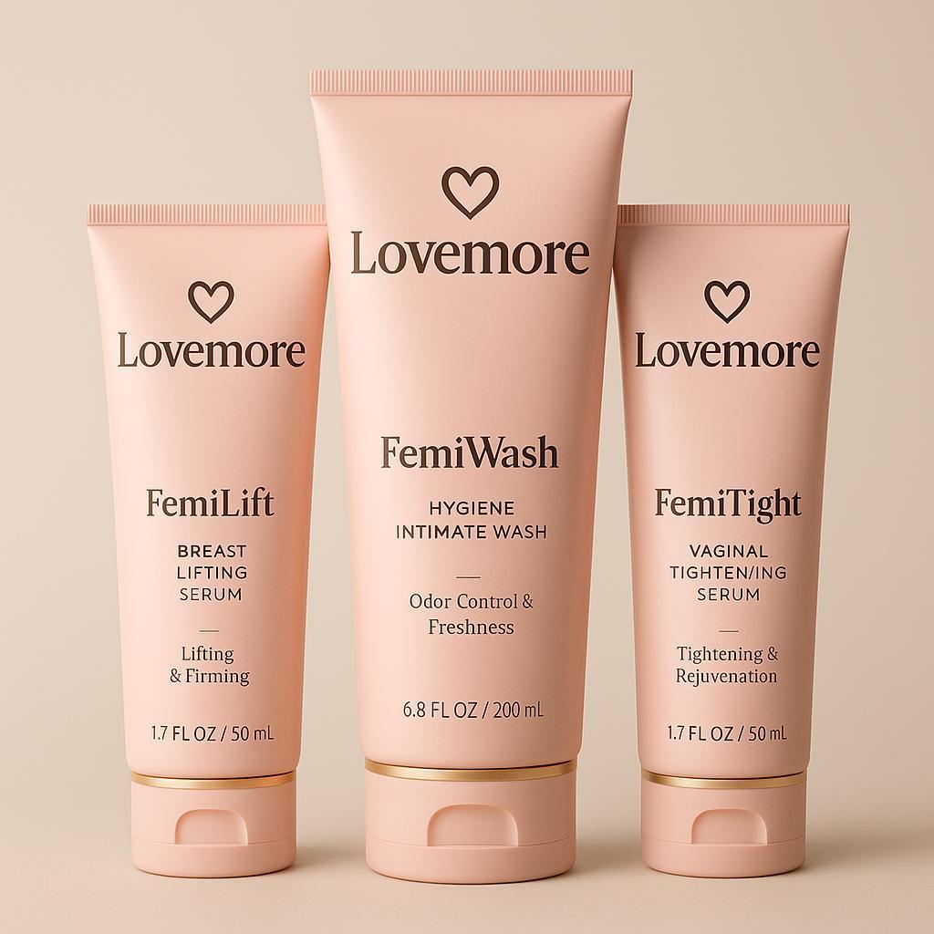 FemiLift, FemiWash and FemiTight tubes
